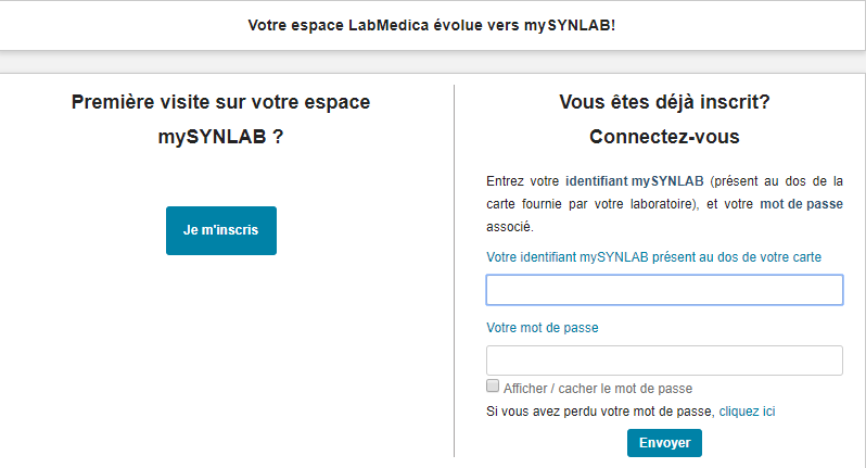 Mysynlab login